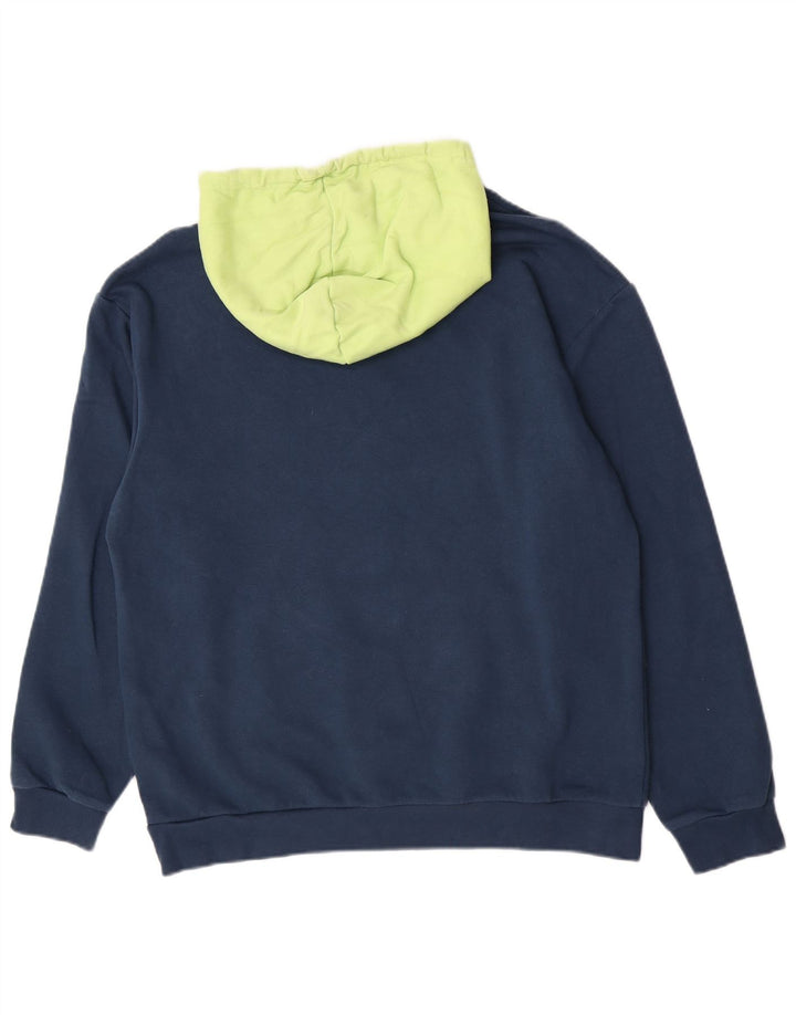 Puma Herre hættetrøje Jumper Medium Marineblå Colourblock Bomuld