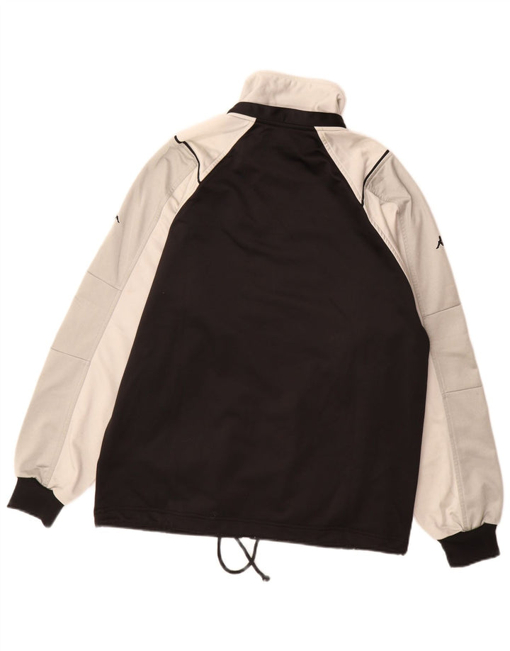 Kappa Træningsdragt til mænd Top jakke Lille sort Colourblock Polyester