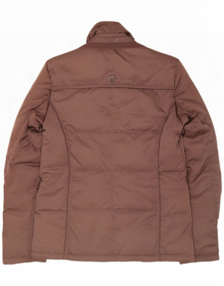 Geox Dame Respira Polstret Jakke UK 10 Lille Brun