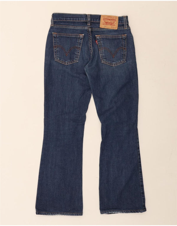 LEVI'S Dame 529 Flared Jeans W28 L27 Blå Bomuld