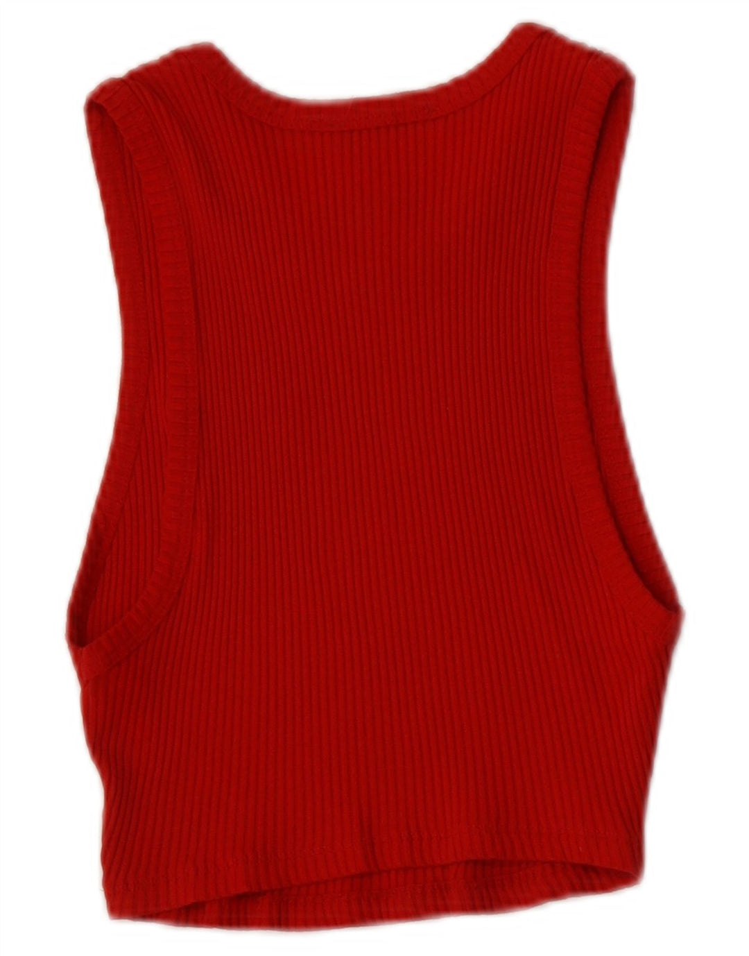 Zara X Kappa Dame Crop Vest Top UK 12 Medium Rød