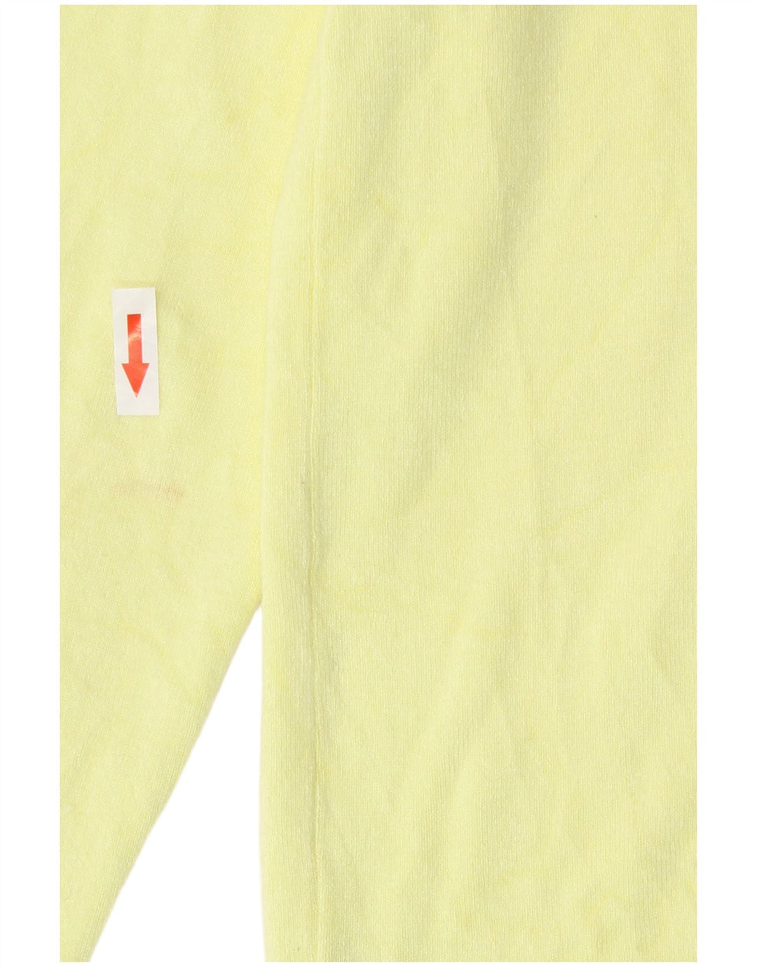 Zara Dame Cardigan Sweater UK 10 Small Yellow Viscose