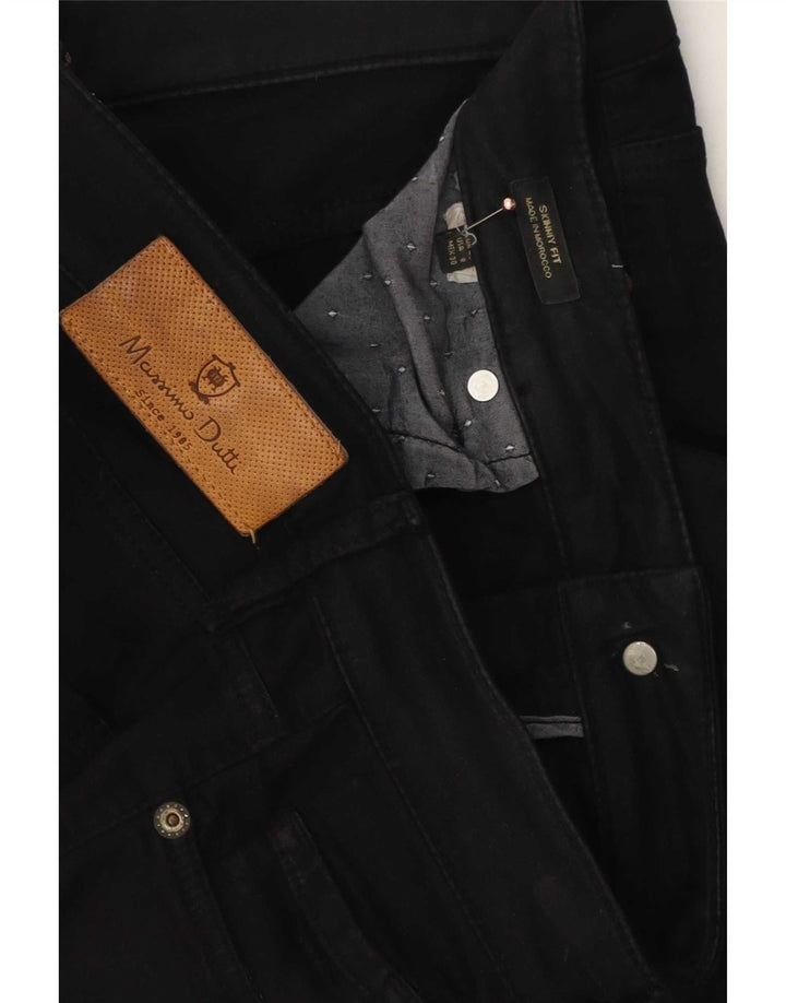 Massimo Dutti Dame Skinny Jeans EU 40 Medium W30 L29 Sort