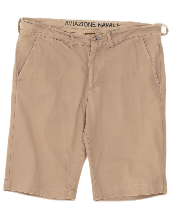 Aviazione Navale Herre Chino Shorts W34 Large Beige