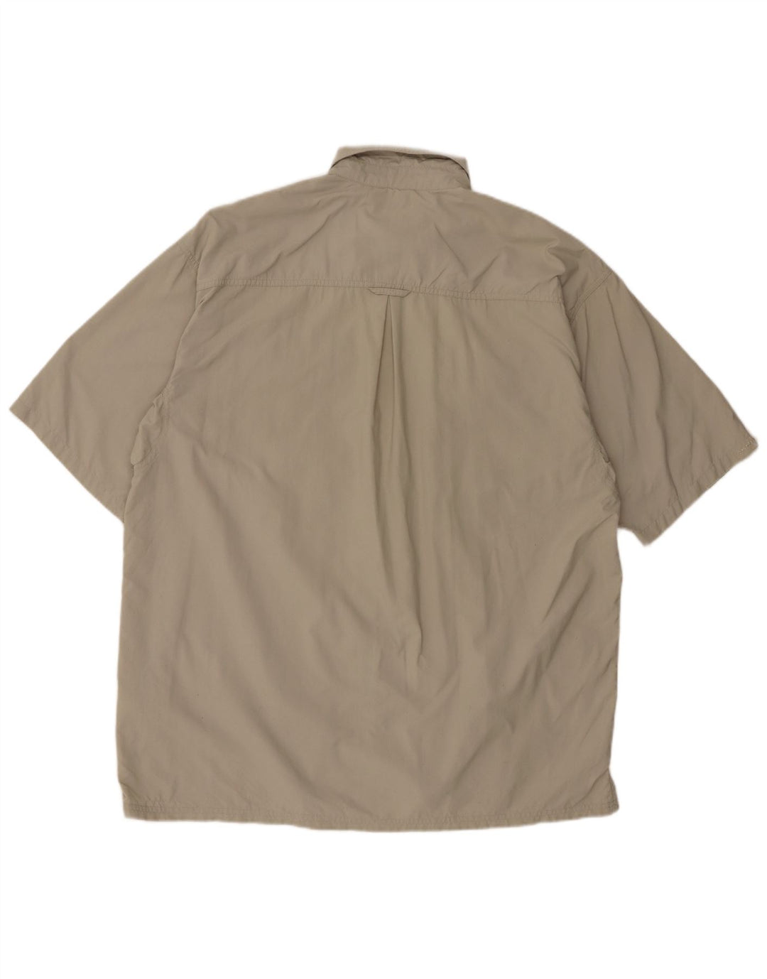 Columbia kortærmet herreskjorte XL Khaki Nylon