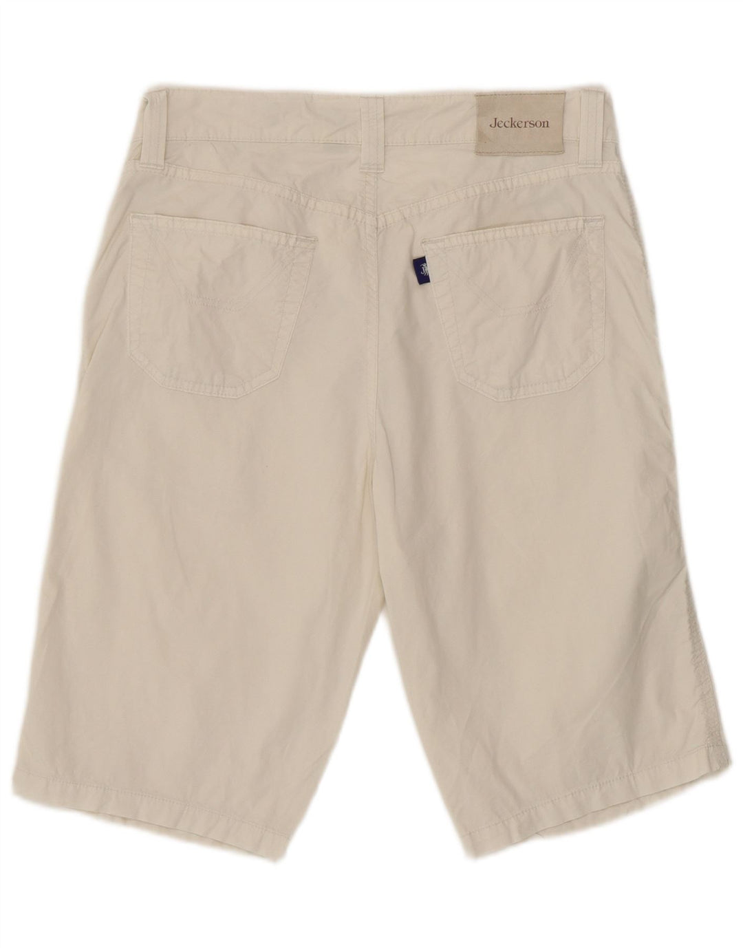 Jeckerson Casual Shorts til kvinder W30 Medium White Bomuld