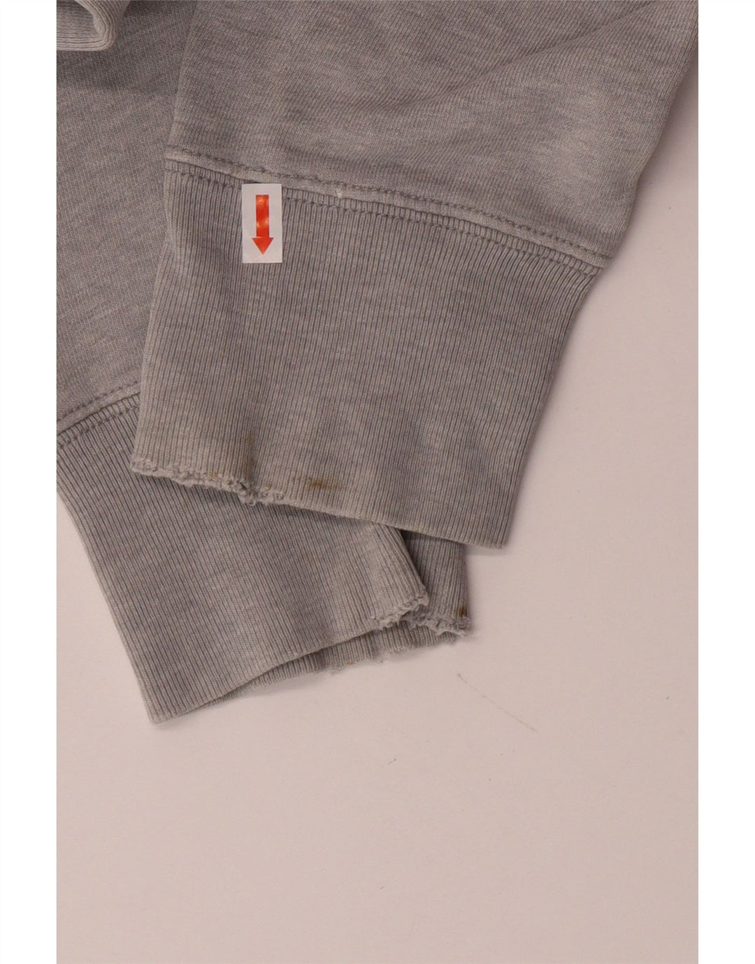 DIESEL Mens Hoodie Jumper Medium Grey Cotton