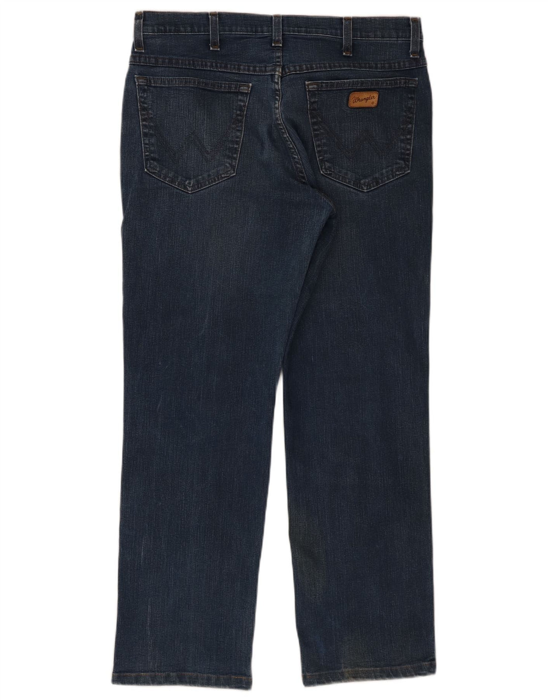 Wrangler Herre Texas Stretch Straight Jeans W34 L30 Blå Bomuld