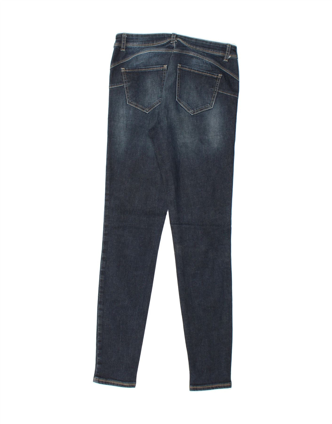 BENETTON Womens Skinny Jeans W27 L31 Blue Vintage Benetton and Second-Hand Benetton from Messina Hembry 