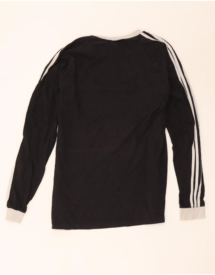 ADIDAS Herre Top Langærmet Stor Sort Bomuld