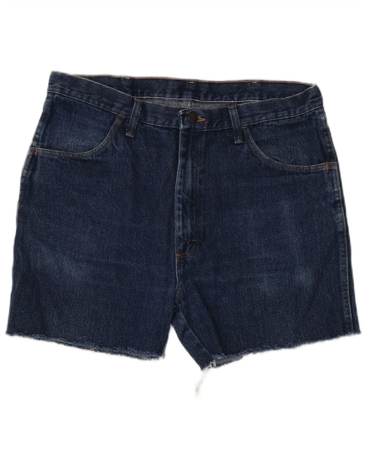 RUSTLER Denimshorts til mænd W36 Large Marineblå Bomuld