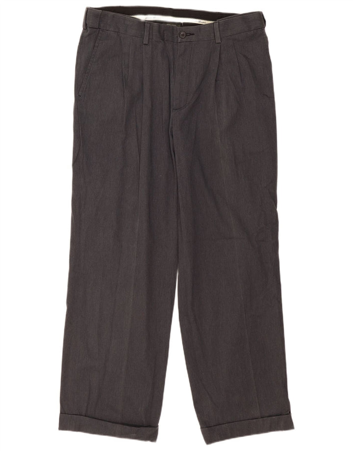 Eddie Bauer Herre Pegged Chino Bukser W36 L31 Grå Klassisk