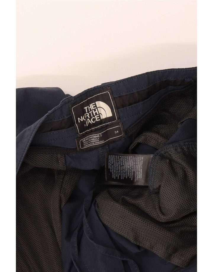 Fat Face Herre Straight Cargo Bukser W34 L31 Marineblå Bomuld