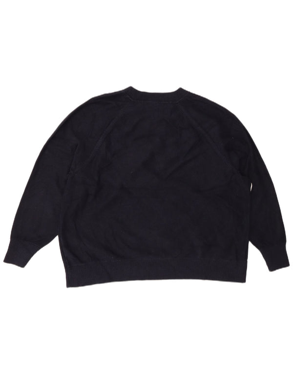 TOMMY HILFIGER Dame Boat Neck Sweater IT 48 XL Navy Blue