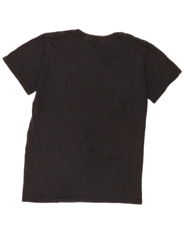 Adidas drenge grafisk t-shirt top 12-13 år stor sort bomuld