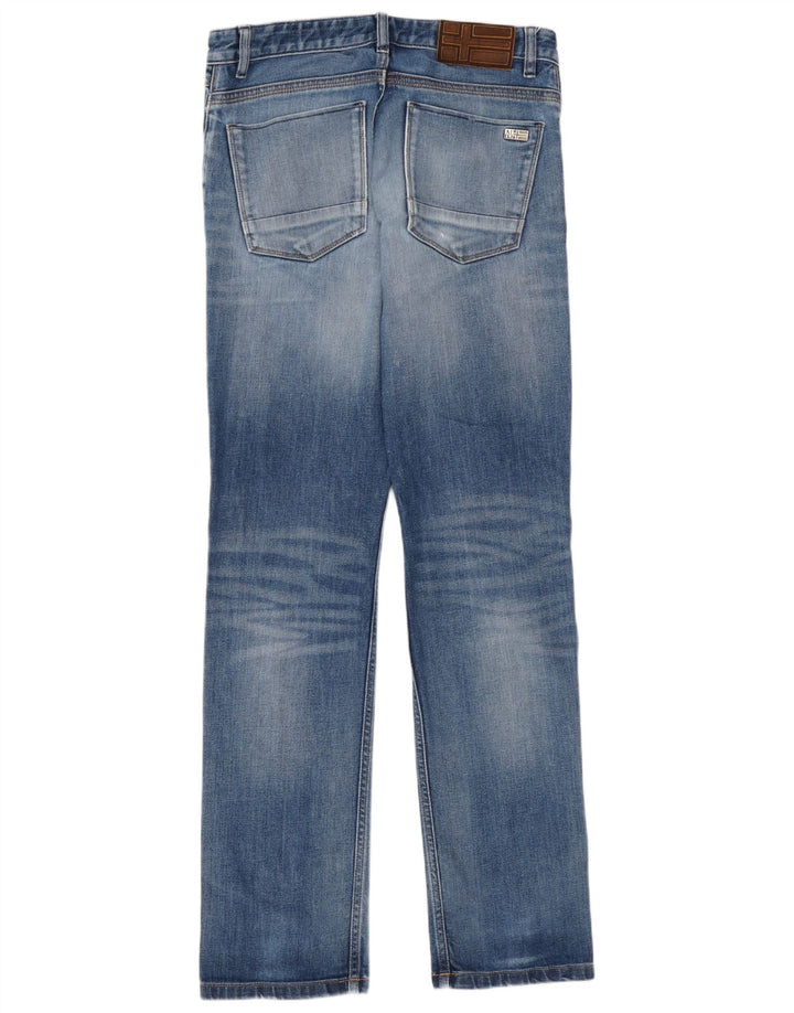 Napapijri Straight Jeans til mænd W31 L34 Blå bomuld