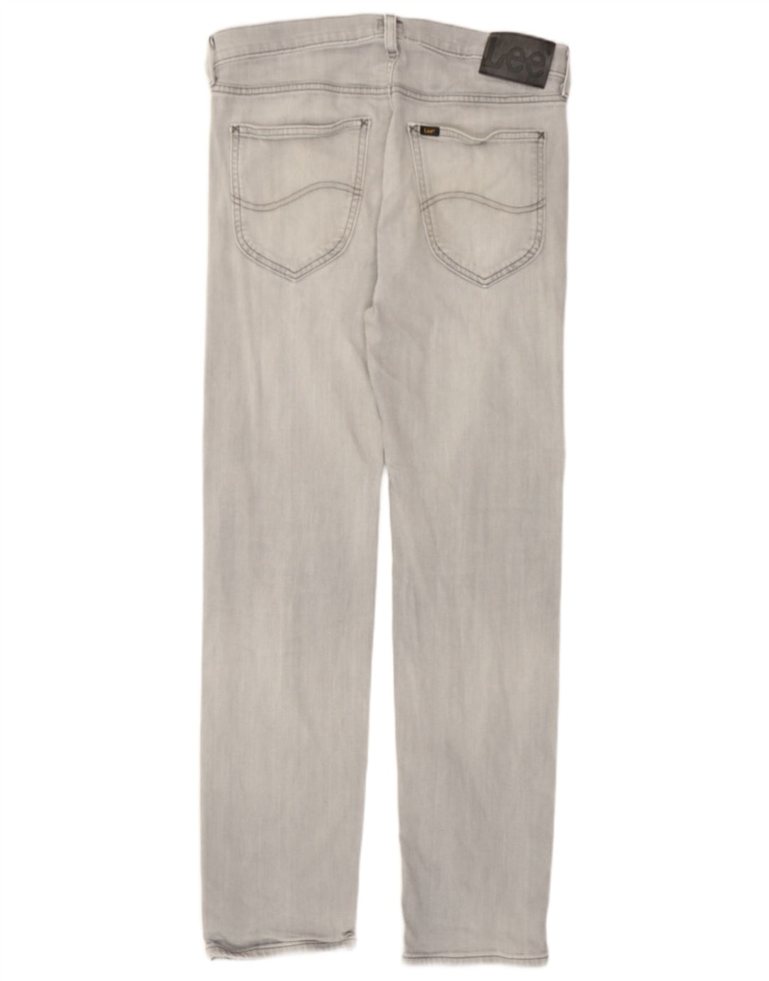Lee Mens Daren Straight Jeans W32 L32 Grå Bomuld