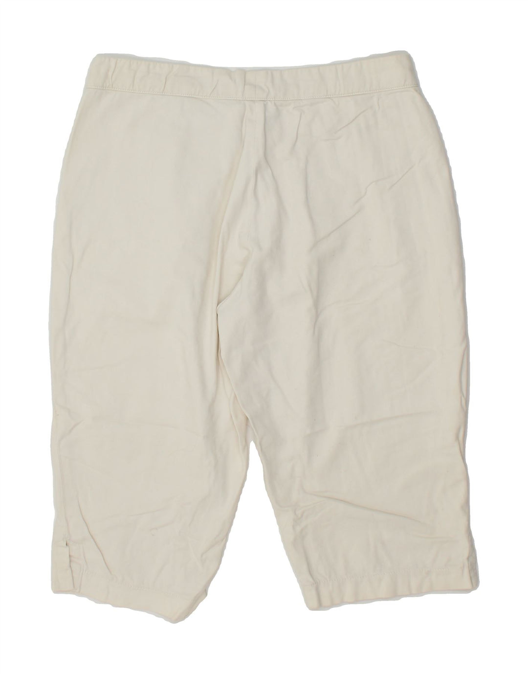 CALVIN KLEIN JEANS Womens Bermuda Shorts W27 Small  White Cotton Vintage Calvin Klein Jeans and Second-Hand Calvin Klein Jeans from Messina Hembry 