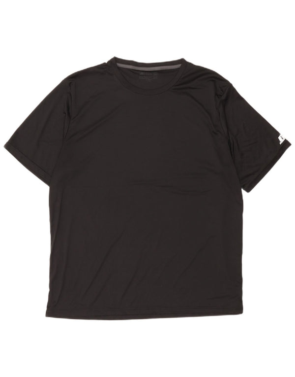 Russell Athletic Herre T-Shirt Top 3XL Sort Polyester