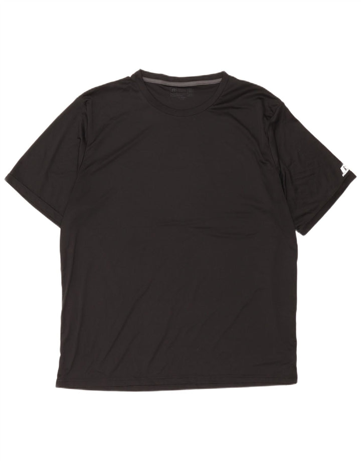 Russell Athletic Herre T-Shirt Top 3XL Sort Polyester