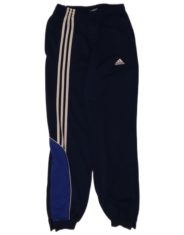 Adidas Træningsdragtsbukser til drenge 13-14 år Marineblå Colourblock Polyester