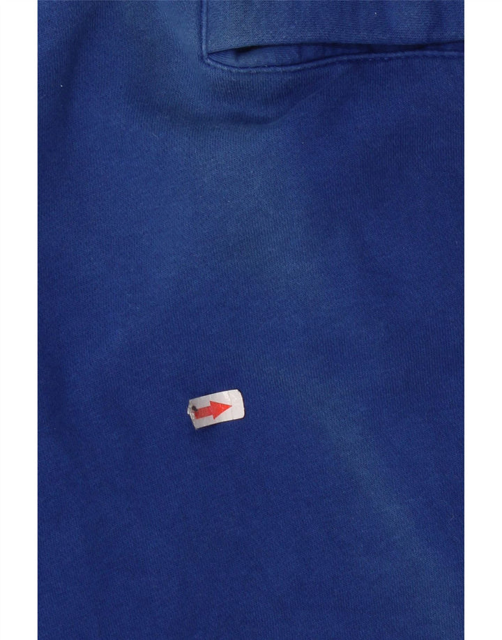 Nike Herre grafiske sportsshorts XL blå bomuld
