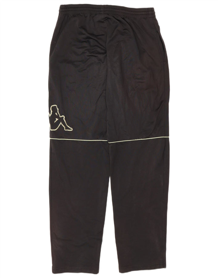 Kappa Herre grafisk træningsdragt Bukser Small Black Colourblock Polyester