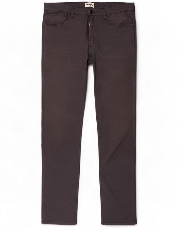 Wrangler Greensboro Lige Casual Bukser til mænd W36 L34 Navy Blue Cotton