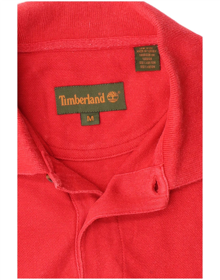 Timberland herre poloshirt Medium rød bomuld