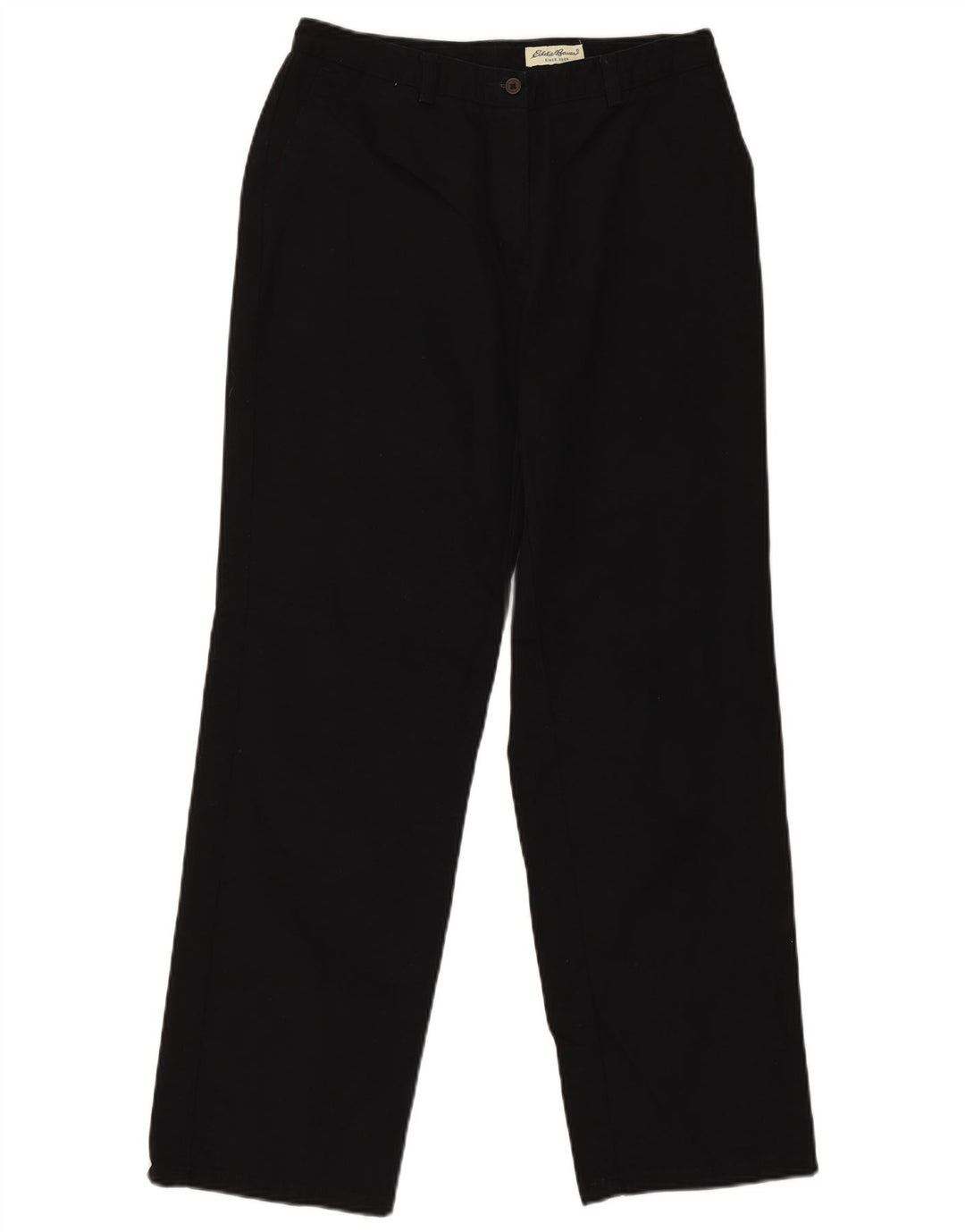 EDDIE BAUER Lige Chinobukser til kvinder EU 40 Medium W30 L30 Sort