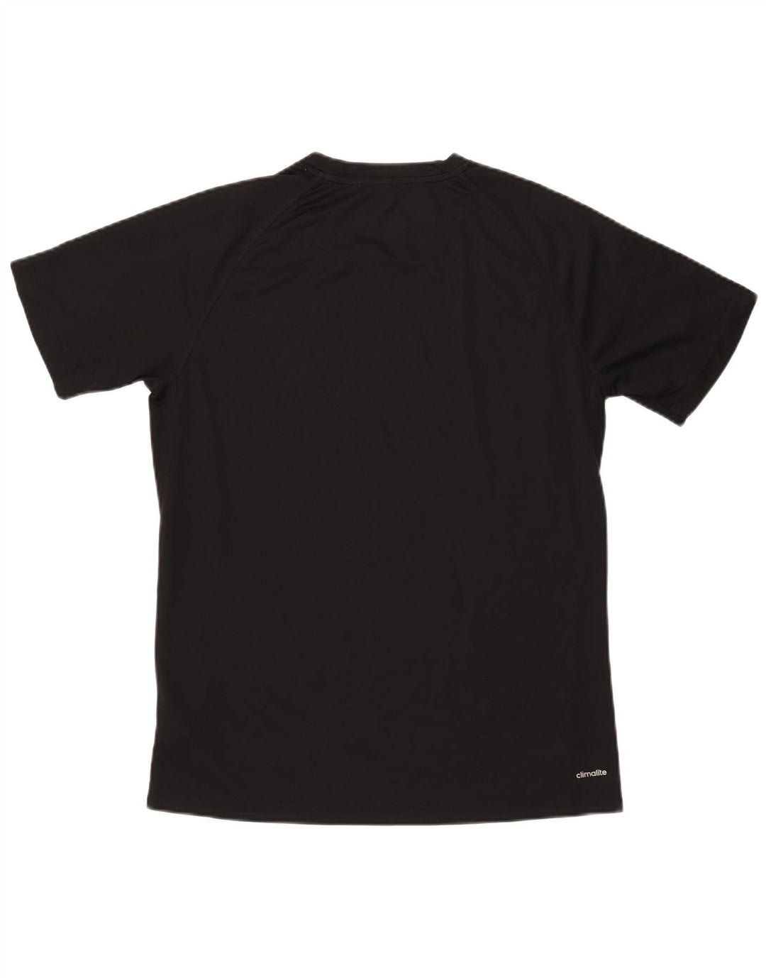 Adidas Herre Climalite Grafisk T-Shirt Top Stor Sort Polyester