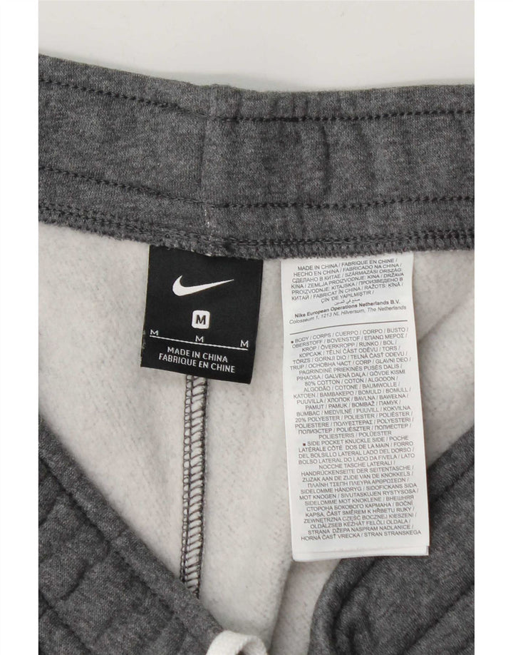 Nike Sportshorts til mænd, mellemgrå flækket bomuld