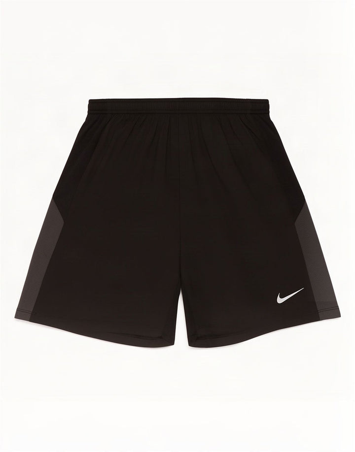 Nike Herre Dri Fit Sportshorts Medium Sort Colourblock Polyester