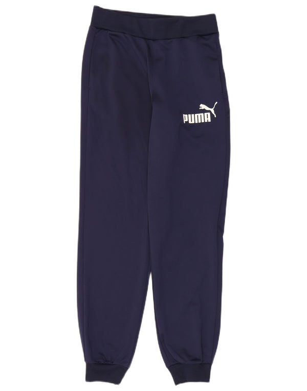 Puma Boys Grafisk træningsdragt Bukser Joggers 13-14 år Marineblå