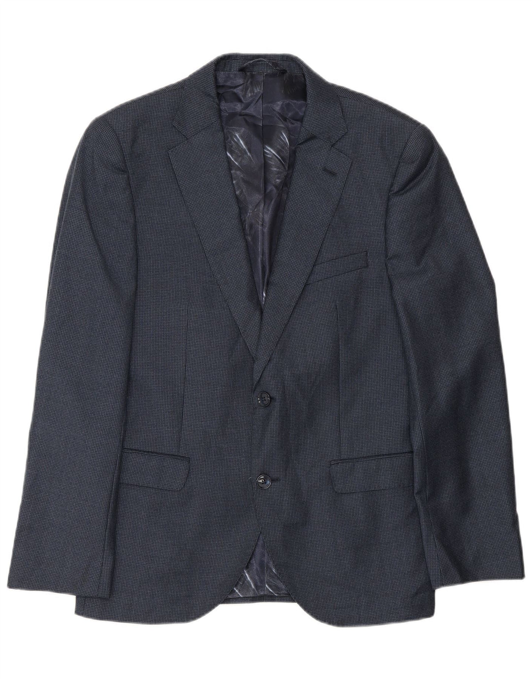 French Connection Herre 2-knaps blazerjakke EU 48 Medium Navy Blue