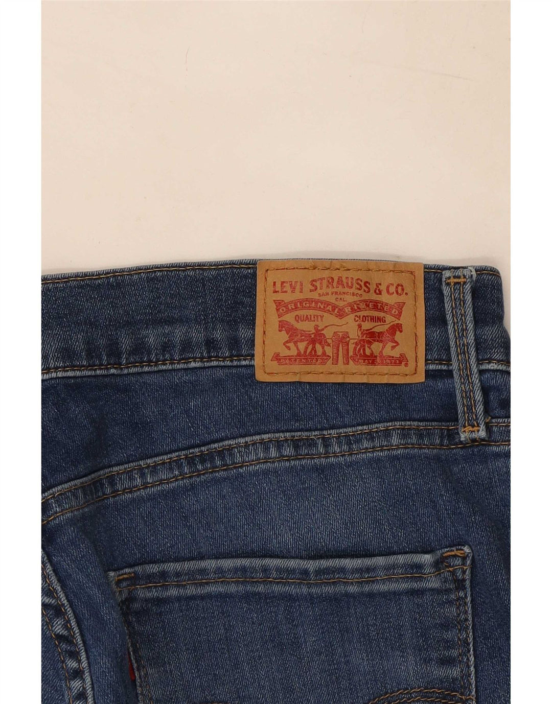 Levi's Skinny Jeans til kvinder W30 L30 Blå