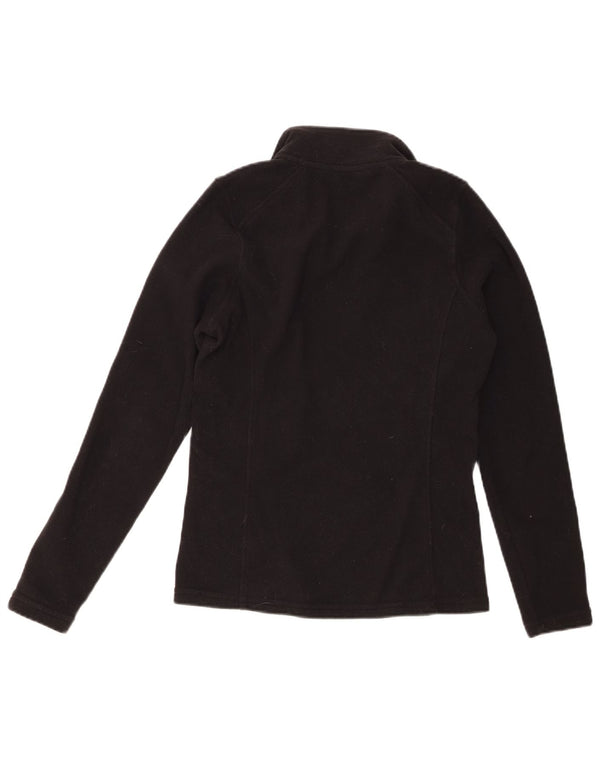 The North Face Fleece Jumper med lynlås til kvinder UK 6 XS sort polyester