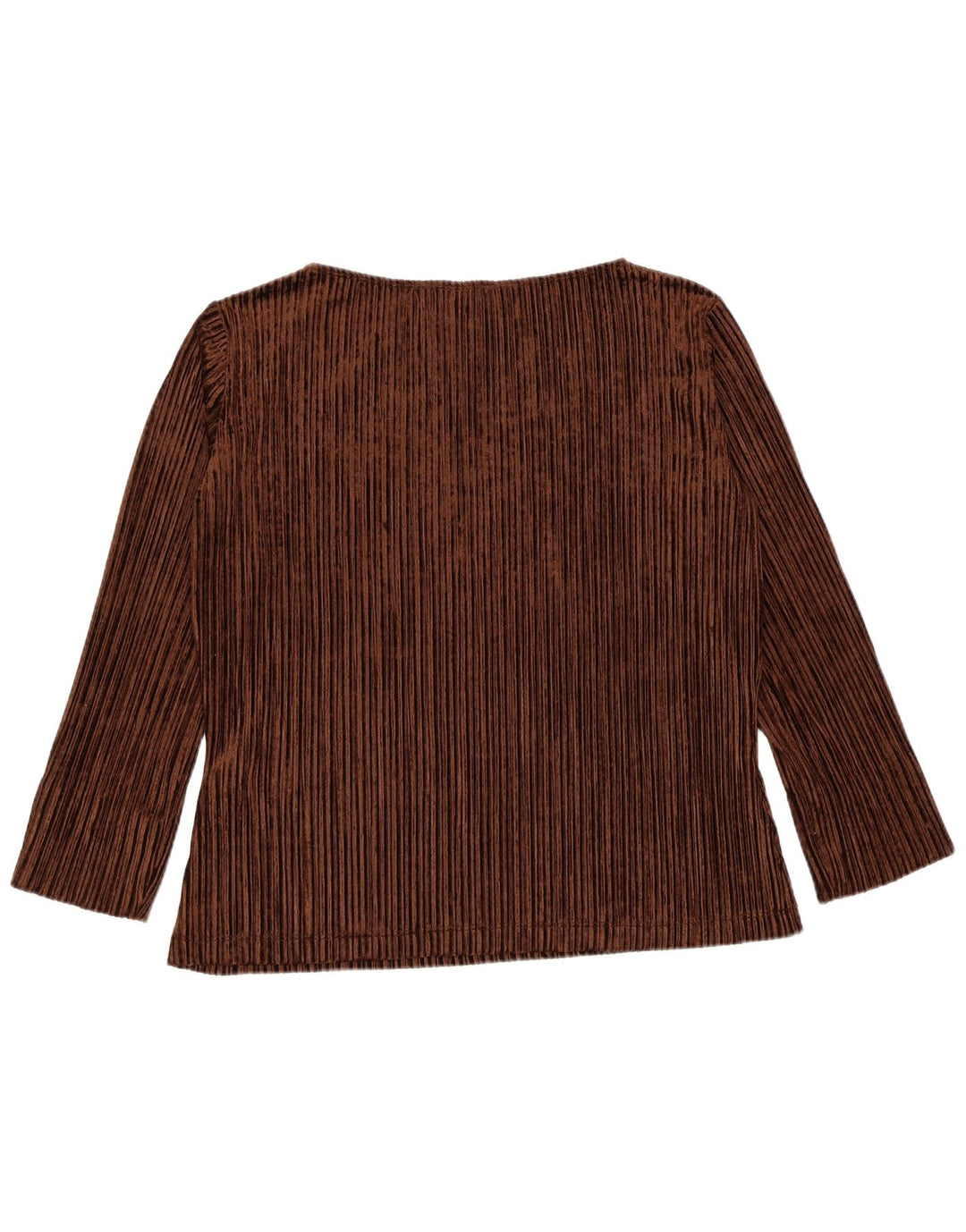 Byblos Dame Oversized Top Langærmet UK 16 Stor Brun Polyester