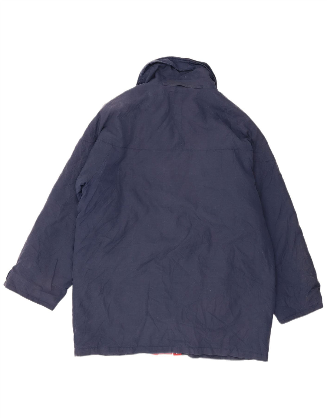Musto Herre Windbreaker Jacket UK 38 Medium Navy Blue Nylon