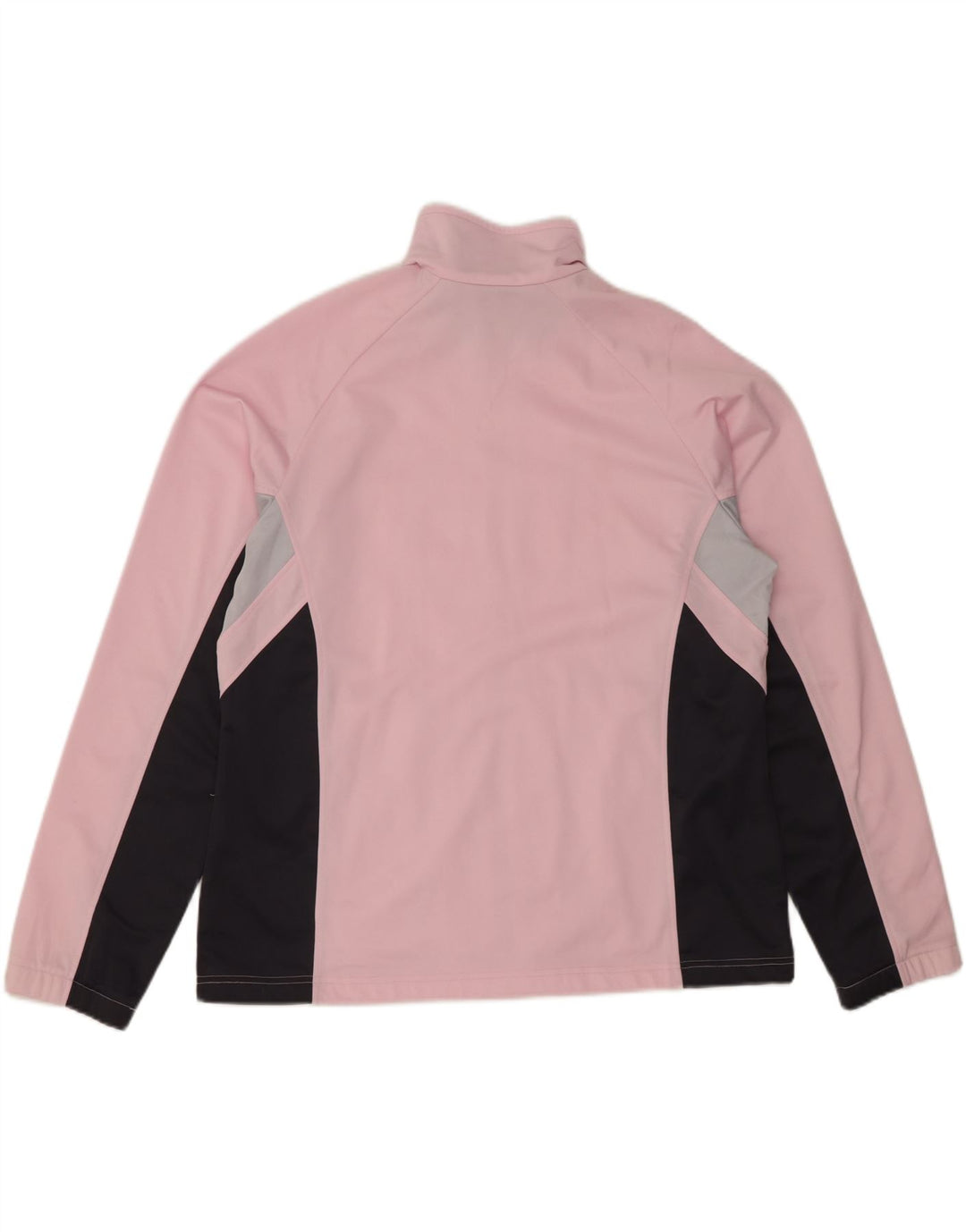 DIADORA træningsdragt topjakke til kvinder UK 18 XL Pink Colourblock Polyester