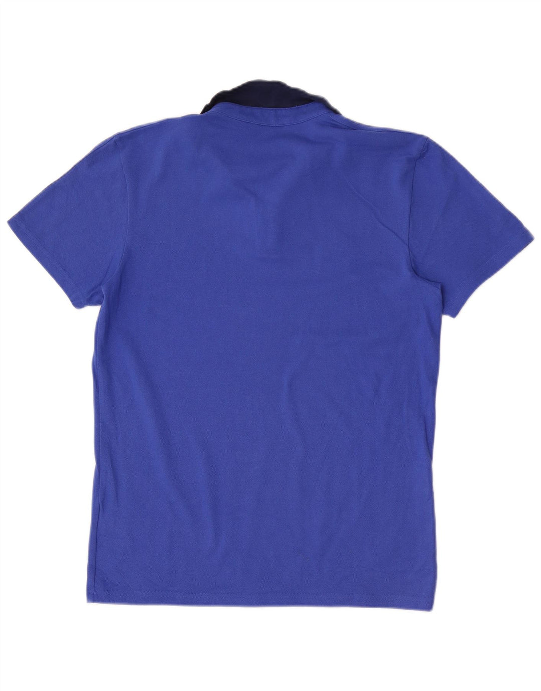 Adidas Herre Climalite Polo Shirt Medium Blue Colourblock Bomuld