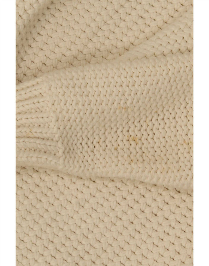 MINT VELVET Dame Turtle Neck sweater UK 10 Small Off White