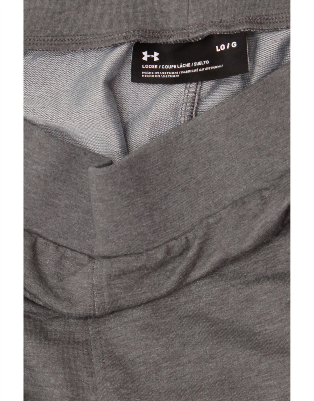 UNDER ARMOUR Herre SMU Mustangs Træningsdragt Bukser Joggers Large Grå