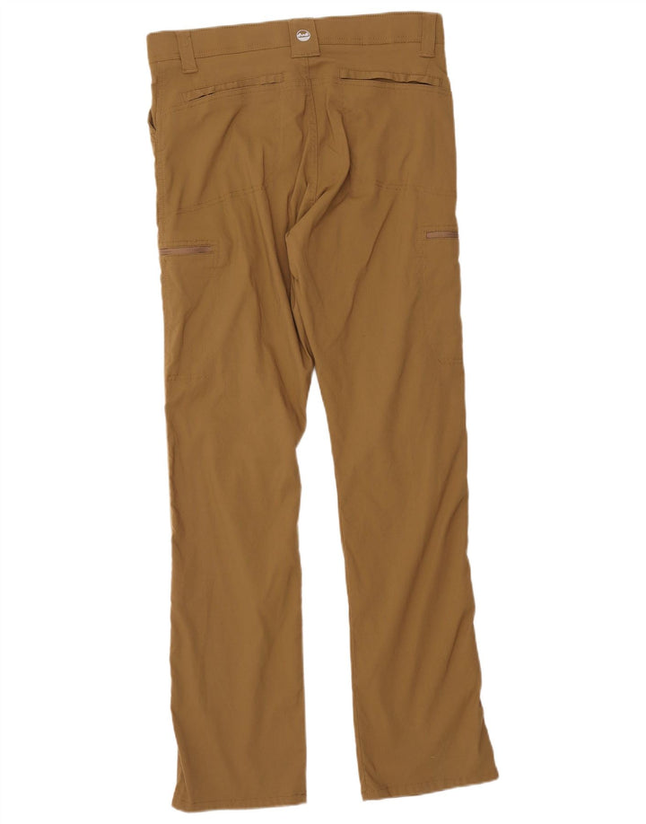 WRANGLER Straight Cargo Bukser til kvinder W32 L32 Beige Nylon