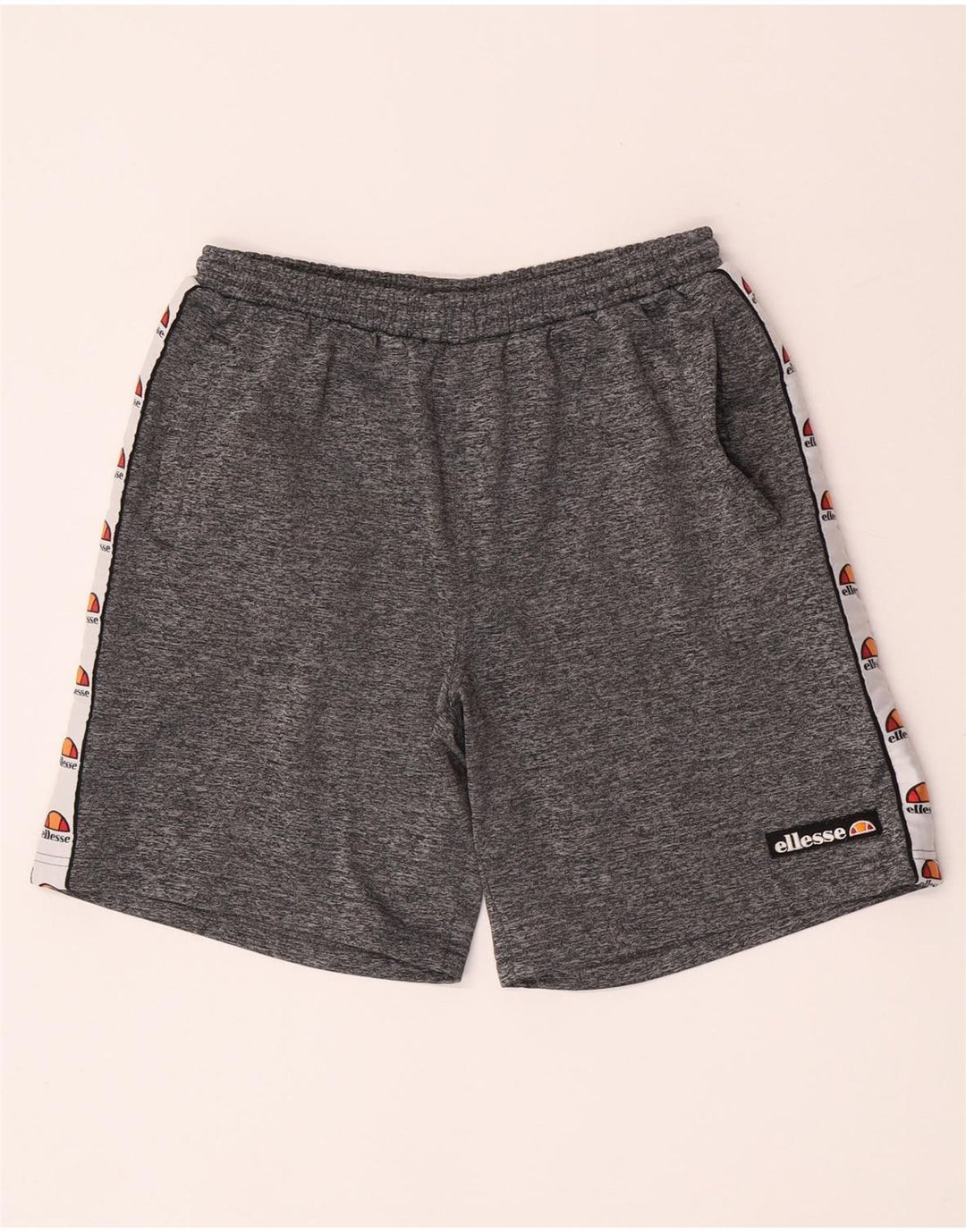 Ellesse Herre grafiske sportsshorts Medium Grey Flecked Polyester