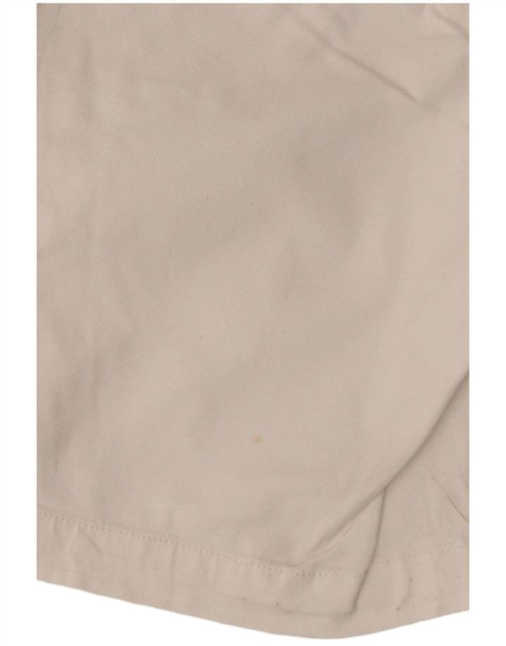 Superdry Chino-shorts til kvinder XS W30 hvid bomuld