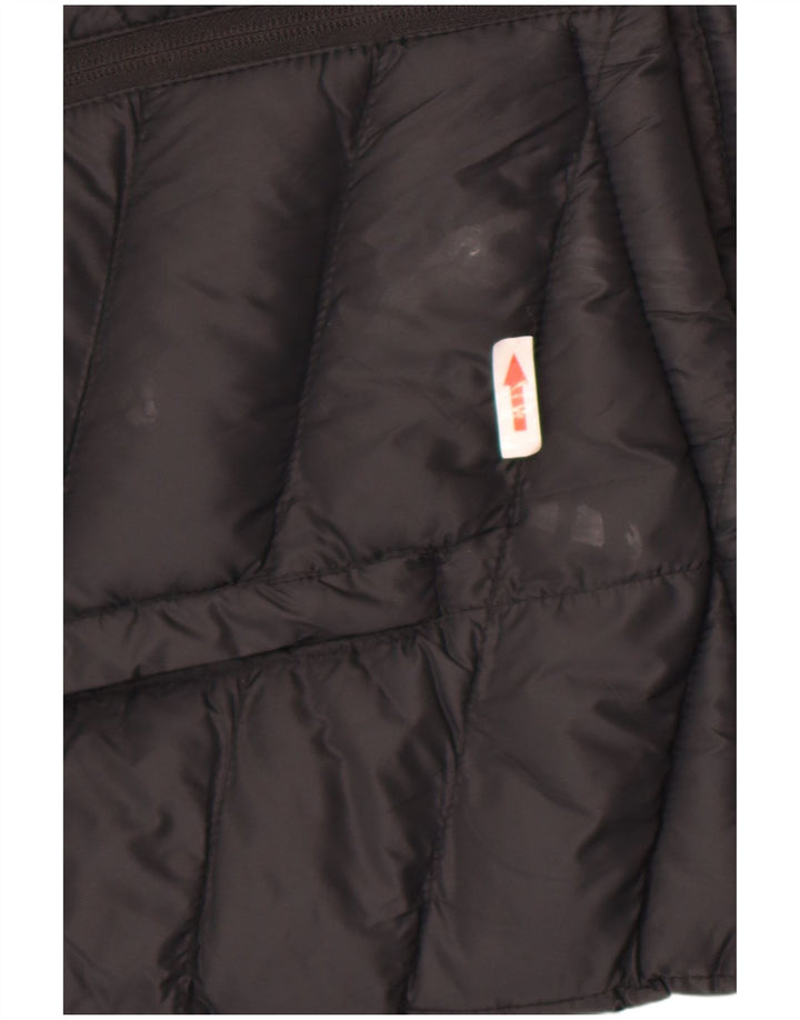 Mountain Warehouse Dame hættepolstret jakke UK 6 XS Sort Polyester