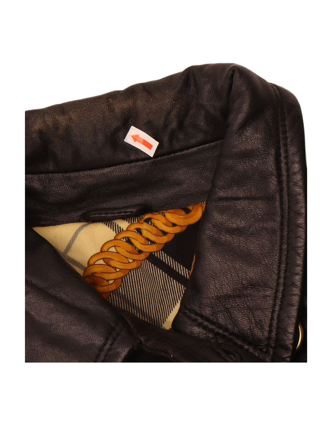 LAVORAZIONE ARTIGIANA Womens Oversized Coat IT 44 Medium Black Leather