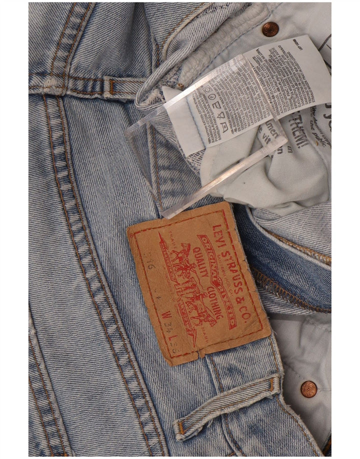 Levi's Dame 516 Bootcut Jeans W34 L36 Blå Bomuld