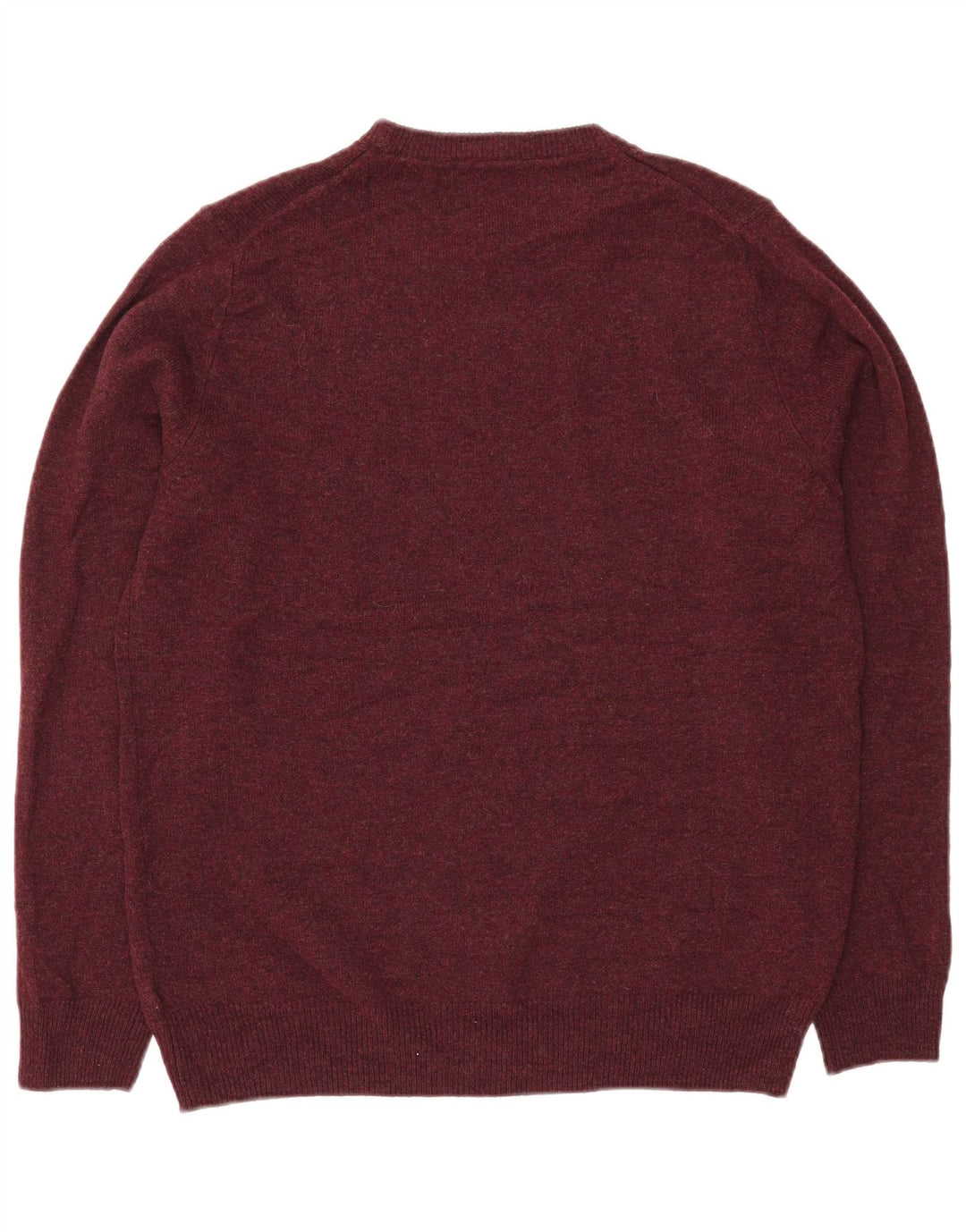 Marks & Spencer Herre sweater med rund hals, stor Bourgogne uld